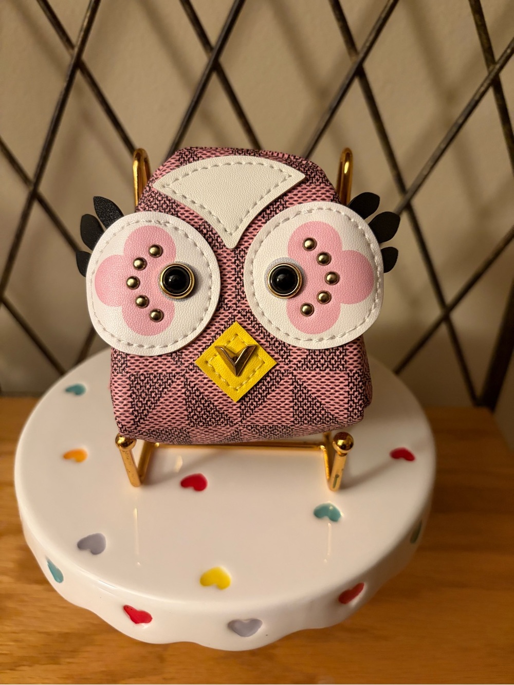 Owl Backpack Coin Purse Nwot.